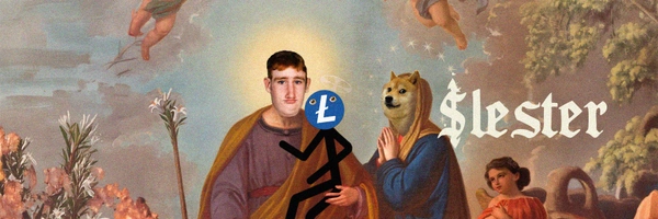 Litecoin Mascot Banner