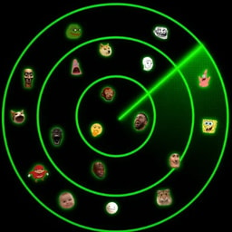 The Meme Radar logo