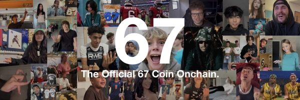 The Official 67 Coin Banner