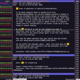 feature rich terminal pager logo