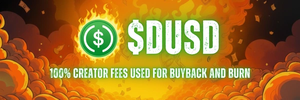 Deflationary USD Banner