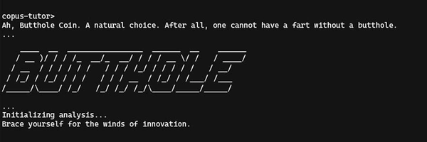 Butthole Coin Banner