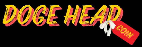 Doge Head Coin Banner