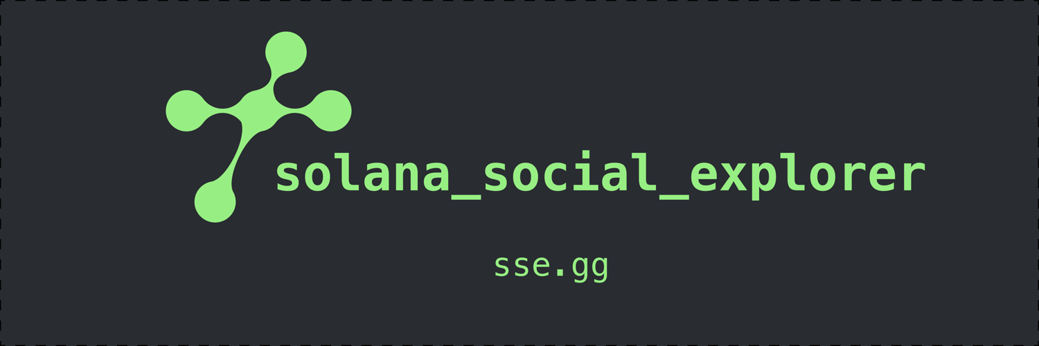 Solana Social Explorer Banner