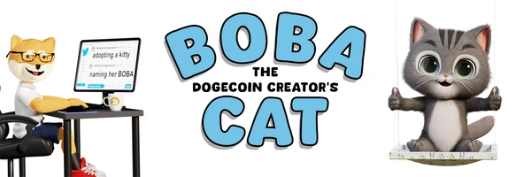 Boba Cat Banner