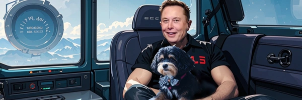 The Martian Dog Banner