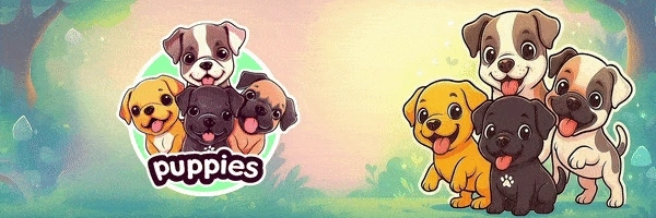 I love puppies Banner