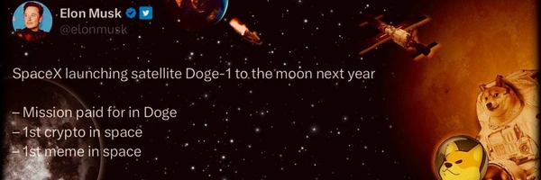 Satellite Doge-1 Mission Banner