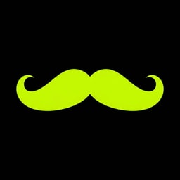 Thelonious Mustache logo