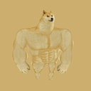 Swole Doge logo