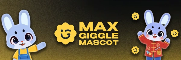 Giggle Mascot Banner